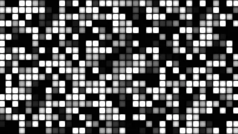 Mask Light Tiles Floor Panels Grid Fine Transition Boxes Blocks Tetris Vídeos de archivo 139738527