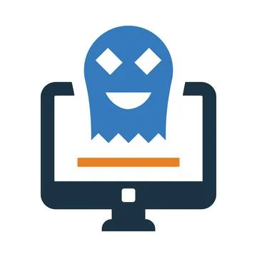 Mask, man, head, computer, software, hacker, computer hacker icon Stock Illustration