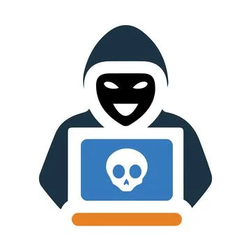 Mask, man, head, computer, software, hacker, computer hacker icon イラスト素材