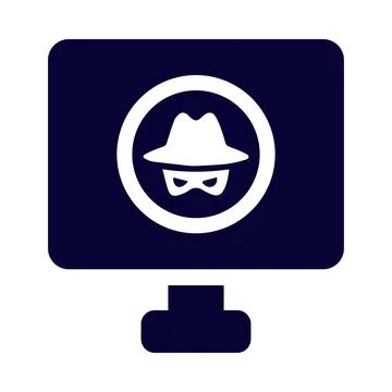 Mask, man, head, computer, software, hacker, computer hacker icon イラスト素材