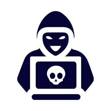 Mask, man, head, computer, software, hacker, computer hacker icon Stock Illustration
