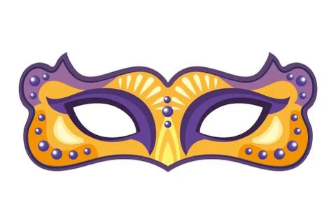 Mask mardi gras Stock-Illustration