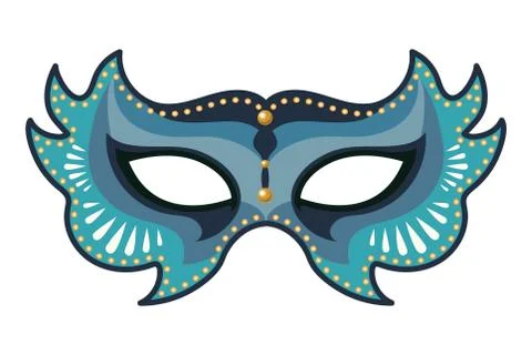 Mask mardi gras Stock-Illustration