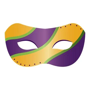 Mask for mardi gras Stock Illustration