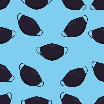 Mask pattern Stock Illustration