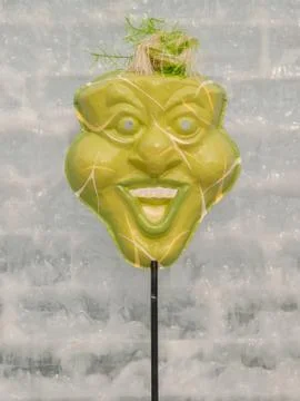 Mask on Pole Stock Photos