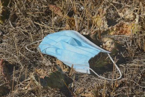 Mask pollution Stock Photos