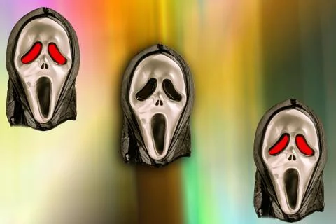 Mask screaming Stock Photos