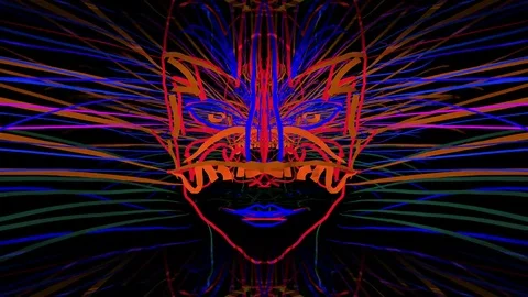 Mask Show Stock Footage 74592695