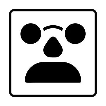 Mask solid Icon. Social media sign icons. Vector illustration isolated for .. 스톡 일러스트