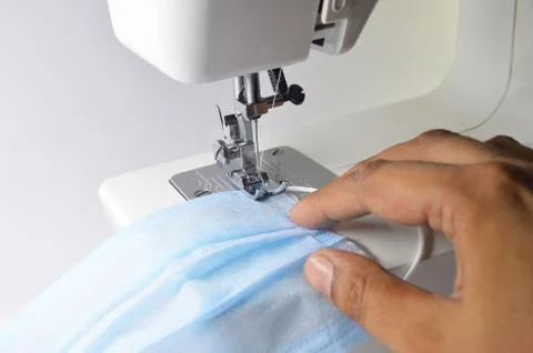 Mask stitching Stock Photos