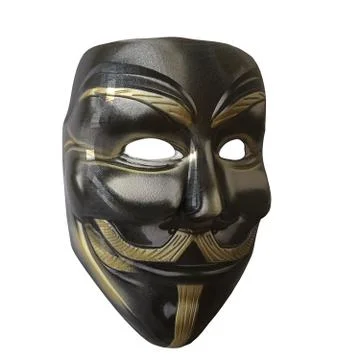 A mask on a white background. Isolate. Foto stock