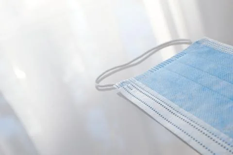 Mask on the white background Stock Photos