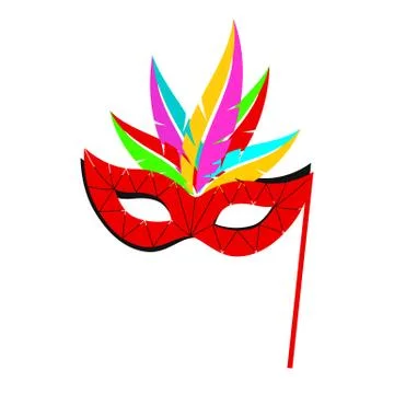 Maska-karnaval-2 Illustrazione stock