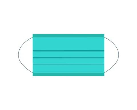 Maska on white background Stock Illustration