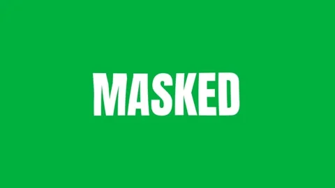 MASKED Stock Footage 335044105