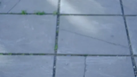 Masked girl with placards asks to stay home during quarantine Vidéo 128453053