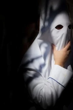 Masked man Stock Photos