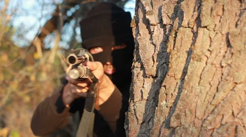 Masked terrorist Видео 42601321