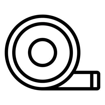 Masking Tape Vector Icon Design Illustration Stock Illustration