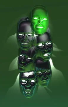 Masks Stock-Illustration