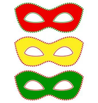 Masks traffic light Stock-Illustration