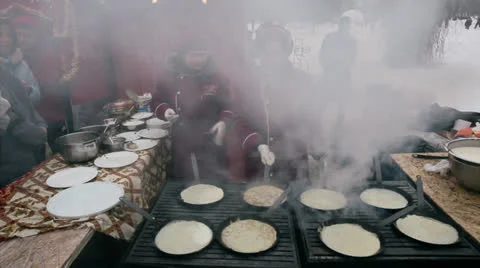 Maslenitsa Stock Footage 23225917