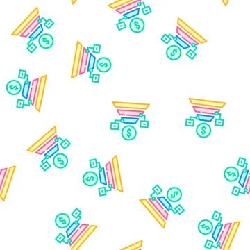 Maslow pyramid vector seamless pattern sign イラスト素材