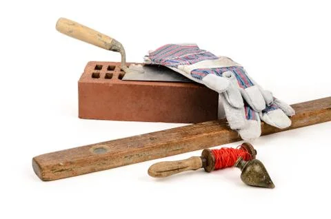 Mason equipment Stock Photos