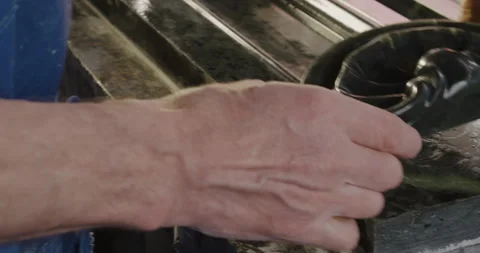 Mason mounts decorative element made of stone Stockbeeldmateriaal 101910345