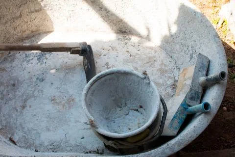 Mason tools Stock Photos