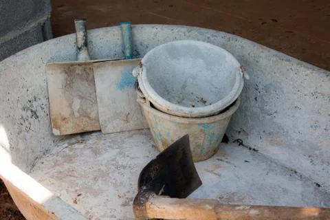 Mason tools Foto stock