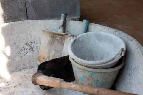 Mason tools Stock-Fotos