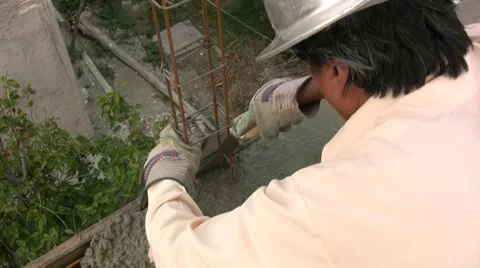 Mason working Stock-Footage 8256431