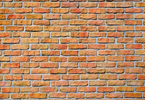 Masonry brick wall structure, the wall of the house. Stock-Fotos