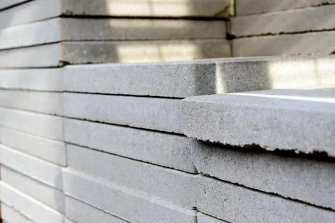 Masonry building materials, bricks Stock Photos