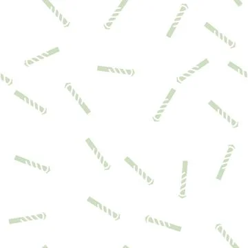 Masonry drill bit glyph vector seamless pattern Stock Illustration