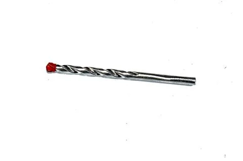 Masonry drill bit, a specialized bit with a durable, chisel-like carbide ti.. Foto stock
