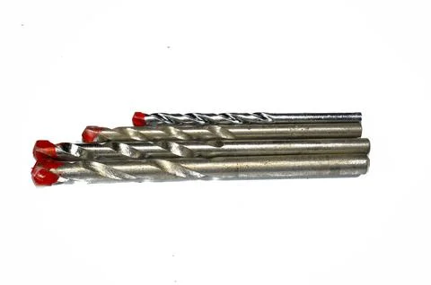 The masonry drill bits, a specialized bit with a durable, chisel-like carbi.. Foto stock