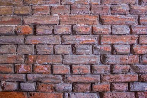 Masonry of old brick. Stock Photos