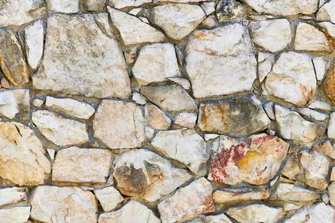 Masonry rock wall texture Stock Photos