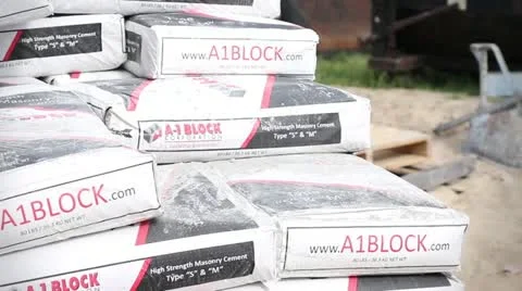 Masonry Wall Construction Video stock 21110238