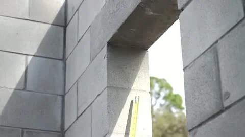 Masonry Wall Construction 動画素材 21110728