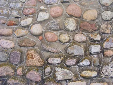 Masonry wall structure close up, old wall surface Stock Photos