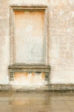 Masonry window frame Stock Photos