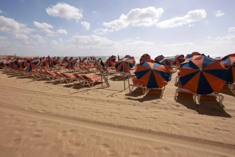Maspalomas beach Stock Photos