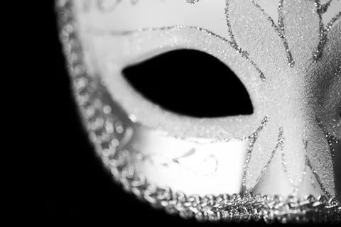 Masquerade mask isolated Stock Photos
