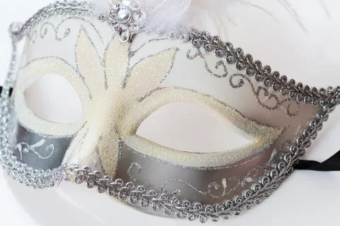 Masquerade mask isolated Stock Photos