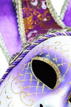 Masquerade mask isolated Stock Photos