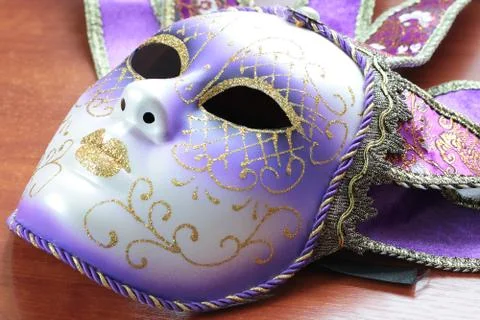 Masquerade mask isolated Stock Photos